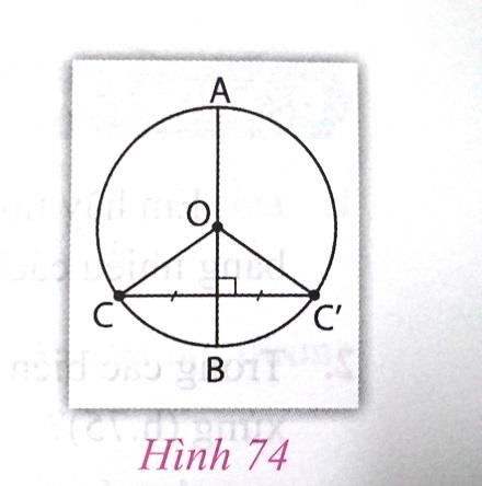 Soạn Toán 9 bài 1 Sự xác định đường tròn. Tính chất đối xứng của đường tròn VNEN