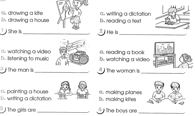 Bài tập cuối tuần môn Tiếng Anh lớp 4 Tuần 13