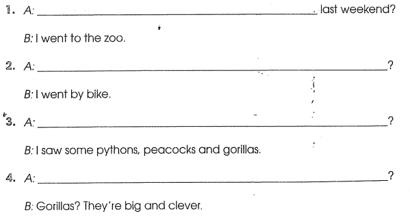 Bài tập cuối tuần môn Tiếng Anh lớp 5 Tuần 13