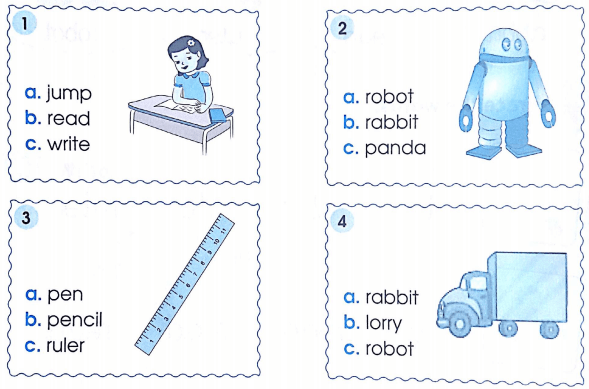 Phiếu bài tập cuối tuần môn Tiếng Anh lớp 2 Tuần 13