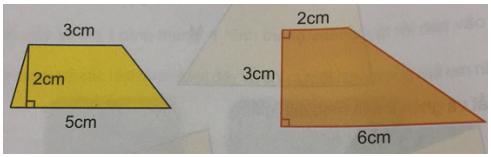 Giải Toán lớp 5 VNEN bài 59: Diện tích Hình thang