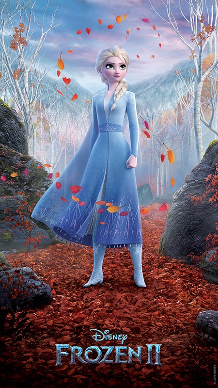 Phông nền công chúa Elsa 02, phông nền chụp hình, phông nền thiết kế theo  yêu cầu, backdrop sinh nhậ