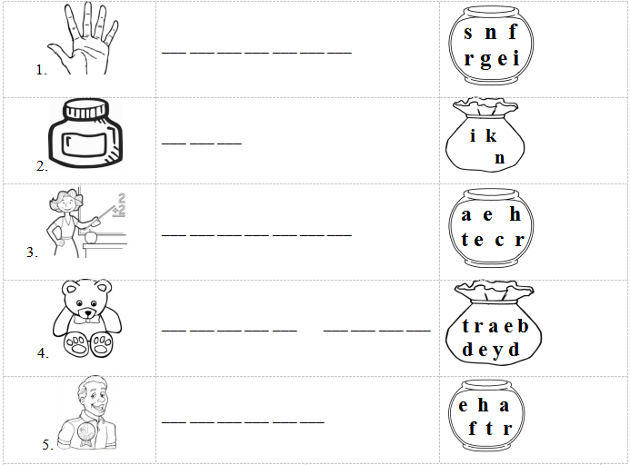 Đề thi học kì 1 lớp 3 môn tiếng Anh sách Family and Friends 3