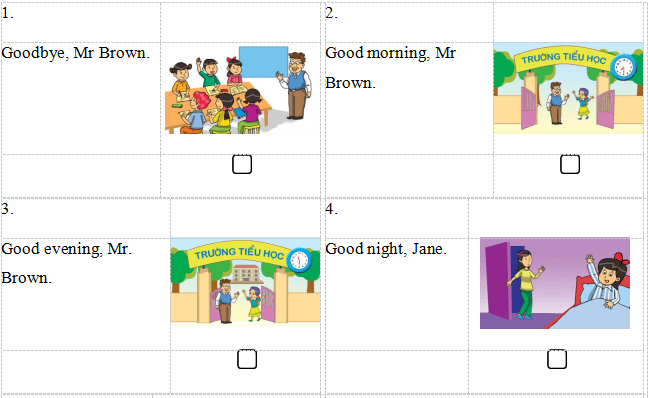 Đề thi học kì 1 lớp 4 môn tiếng Anh có file nghe năm 2019 - 2020