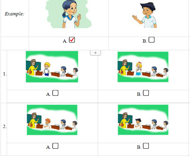 Đề thi học kì 1 lớp 3 môn tiếng Anh có file nghe năm 2019 - 2020