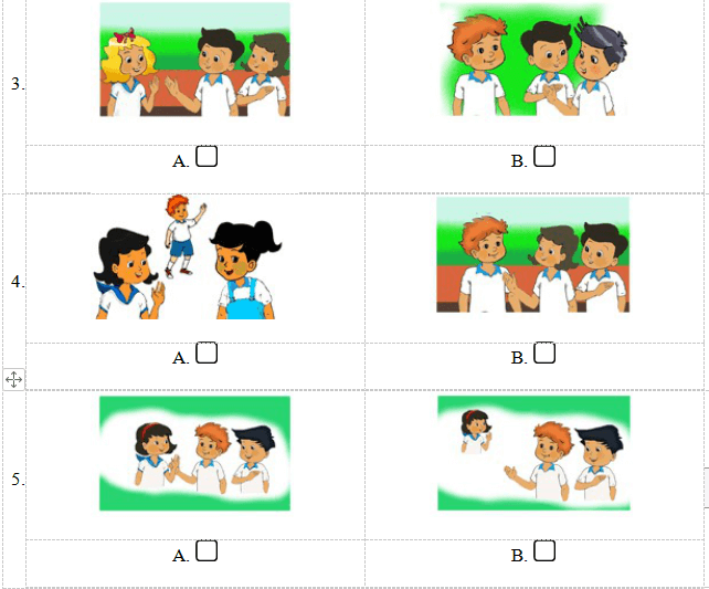 Đề thi học kì 1 lớp 3 môn tiếng Anh có file nghe năm 2019 - 2020