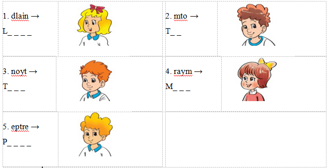Đề thi tiếng Anh lớp 3 học kì 1 có file nghe năm 2019 - 2020