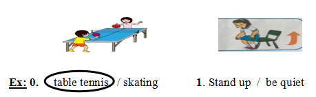 Đề kiểm tra tiếng Anh lớp 3 học kỳ 1 năm 2019 - 2020