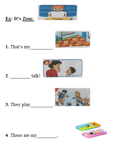 Đề kiểm tra tiếng Anh lớp 3 học kỳ 1 năm 2019 - 2020