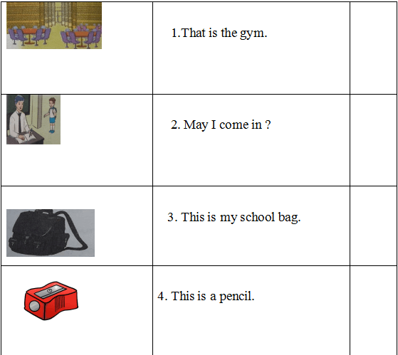 Đề thi tiếng Anh học kì 1 lớp 3 có file nghe năm 2019 - 2020