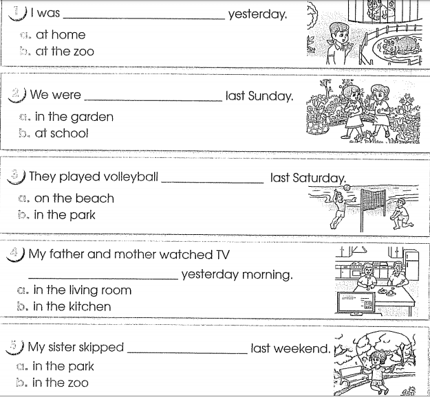 Bài tập cuối tuần môn Tiếng Anh lớp 4 Tuần 15