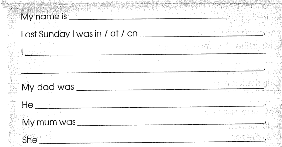 Bài tập cuối tuần môn Tiếng Anh lớp 4 Tuần 15