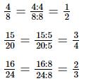 Giải Toán lớp 4 VNEN bài 66: Rút gọn phân số