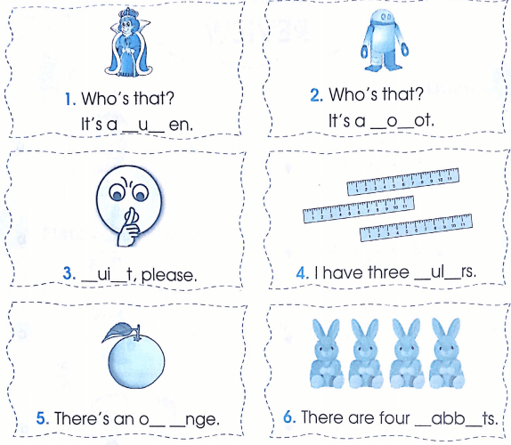 Phiếu bài tập cuối tuần môn Tiếng Anh lớp 2 Tuần 15