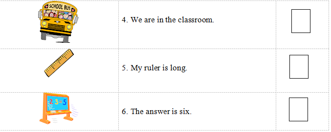 Đề kiểm tra tiếng Anh học kì 1 lớp 3 năm 2019 - 2020