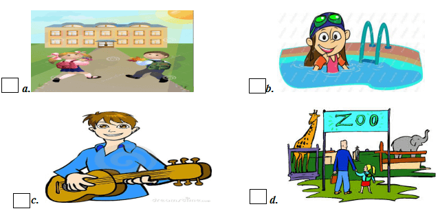 Đề thi tiếng Anh học kì 1 lớp 4 có file nghe năm 2019 - 2020