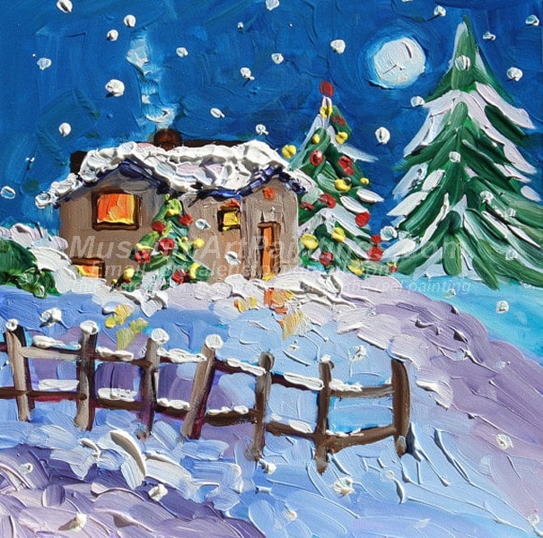 Vẽ Tranh đề Tài Lễ Hội Giáng Sinh đẹp Nhất Bảng Giá Mới Nhất | UMA