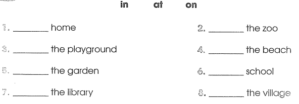 Bài tập cuối tuần môn Tiếng Anh lớp 4 Tuần 16