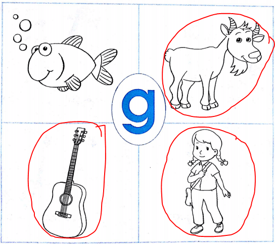 Phiếu bài tập cuối tuần môn Tiếng Anh lớp 1 Tuần 16