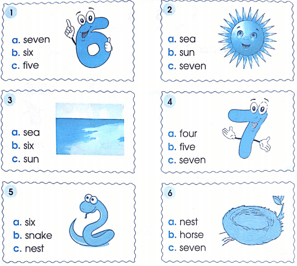 Phiếu bài tập cuối tuần môn Tiếng Anh lớp 2 Tuần 16