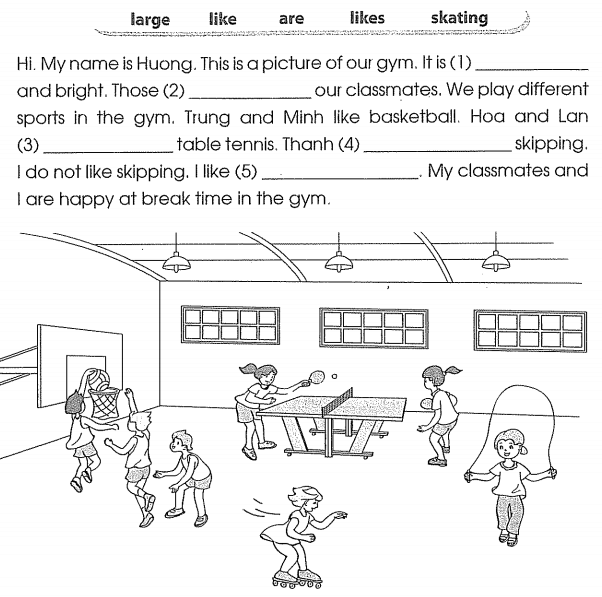 Phiếu bài tập cuối tuần môn Tiếng Anh lớp 3 Tuần 16