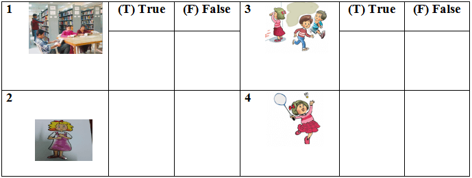 Đề thi tiếng Anh lớp 3 học kì 1 trường Tiểu học Cửu Cao