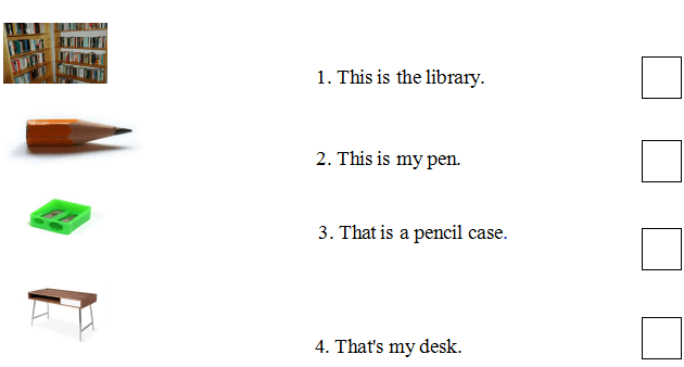 Đề thi tiếng Anh lớp 3 học kì 1 trường Tiểu học Cửu Cao