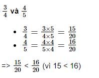 So sánh hai phân số cùng mẫu số