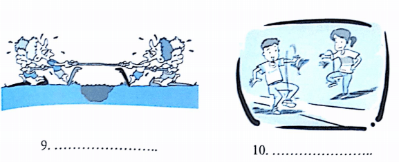 Bài tập từ vựng tiếng Anh lớp 5 Unit 10 When will Sports Day be?