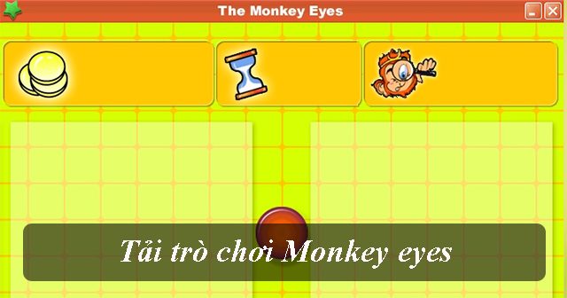 Trò chơi Monkey eyes trong tin học - Trò chơi luyện tinh mắt