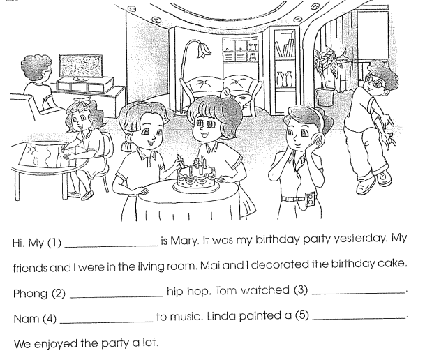 Bài tập cuối tuần môn Tiếng Anh lớp 4 Tuần 17