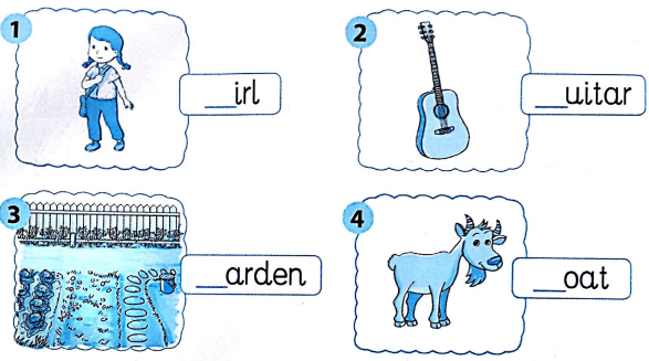 Phiếu bài tập cuối tuần môn Tiếng Anh lớp 1 Tuần 17