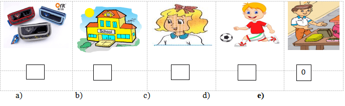 Đề thi tiếng Anh lớp 3 học kì 1 trường tiểu học Quang Trung