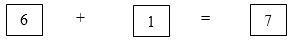 Lý thuyết Toán lớp 1: Phép cộng trong phạm vi 7