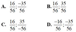 Quy đồng mẫu nhiều phân số