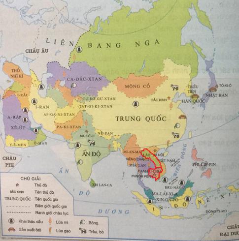 Khu vực Đông Nam Á và các nước láng giềng của Việt Nam