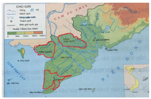 Giải Địa lý lớp 4 VNEN bài Đồng bằng Nam Bộ