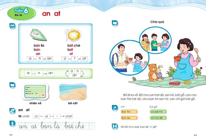 Những điểm mới của SGK Tiếng Việt lớp 1