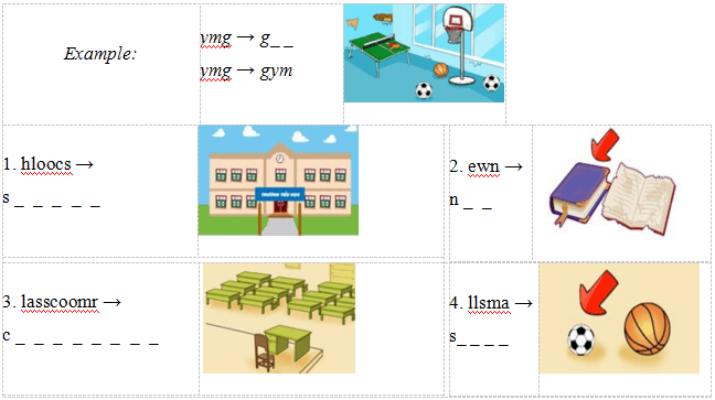 Đề thi học kì 1 lớp 3 môn tiếng Anh trường Tiểu học Tình Cương