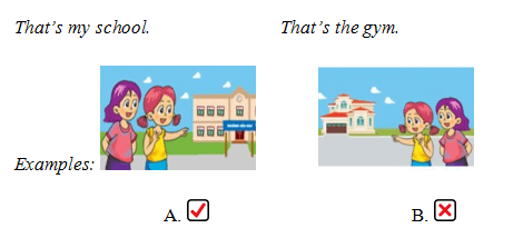 Đề thi học kì 1 lớp 3 môn tiếng Anh trường Tiểu học Tình Cương