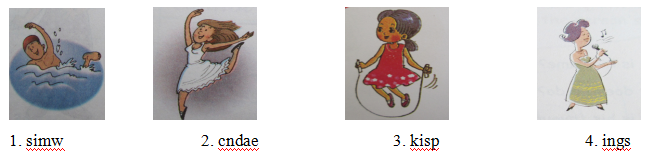 Đề thi học kì 1 lớp 4 môn tiếng Anh trường Tiểu học Phúc Sơn