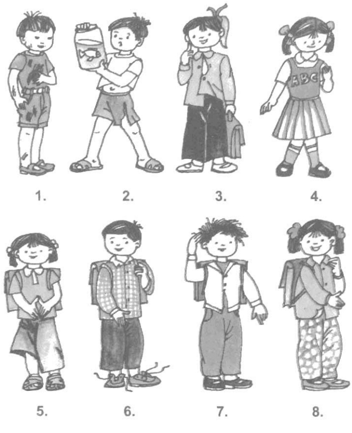 Giải VBT Đạo đức lớp 1 - Bài 2: Gọn gàng, sạch sẽ