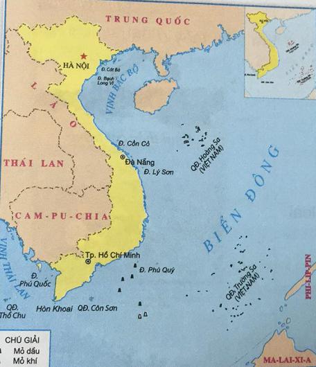 Giải Địa lý lớp 4 VNEN bài Biển, đảo và quần đảo