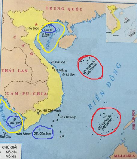 Giải Địa lý lớp 4 VNEN bài Biển, đảo và quần đảo