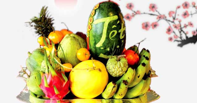 Thuyết minh về mâm ngũ quả ngày tết