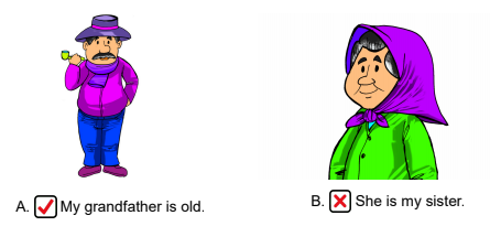 Đề kiểm tra tiếng Anh Unit 11 lớp 3 This is my family