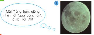 Giải bài tập SGK Tự nhiên và xã hội 2 bài 33: Mặt trăng và các vì sao