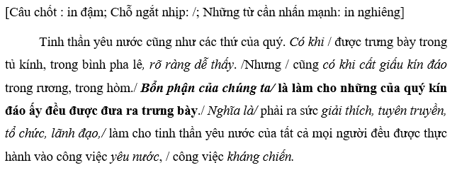 Giải VBT Ngữ văn 7: Hoạt động ngữ văn