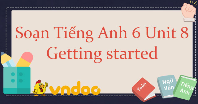 Tiếng Anh lớp 6 unit 8 Getting started