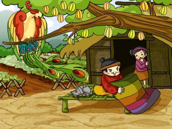 Kể lại truyện Cây khế theo lời của Chim Thần